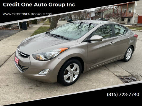 2012 Hyundai Elantra for sale at Credit One Auto Group inc in Joliet IL