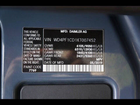 2019 Mercedes-Benz Sprinter