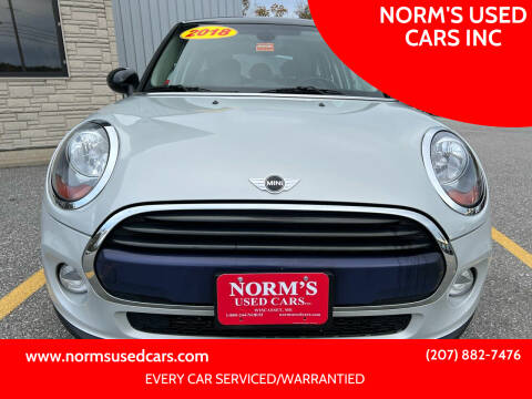 2018 MINI Hardtop 4 Door for sale at NORM'S USED CARS INC in Wiscasset ME