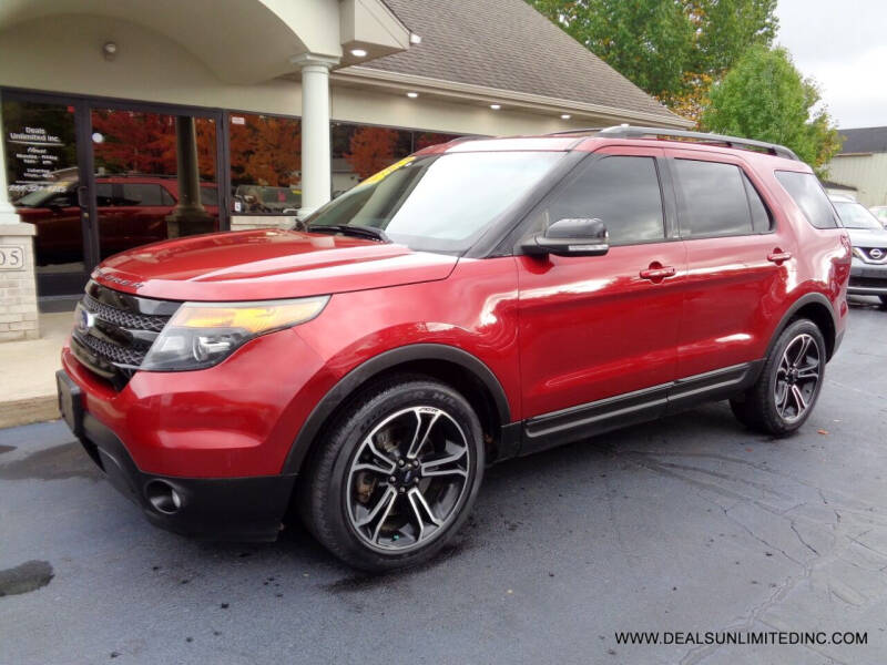 2015 Ford Explorer for sale at DEALS UNLIMITED INC in Portage MI