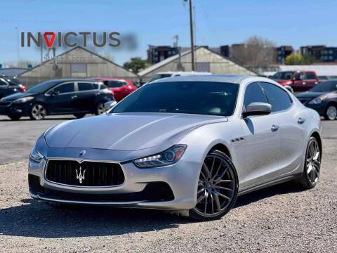 2017 Maserati Ghibli for sale at INVICTUS MOTOR COMPANY in West Valley City UT