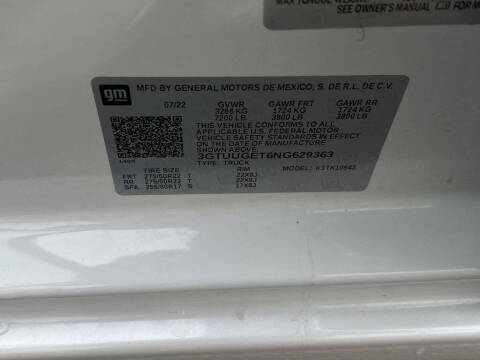 2022 GMC Sierra 1500