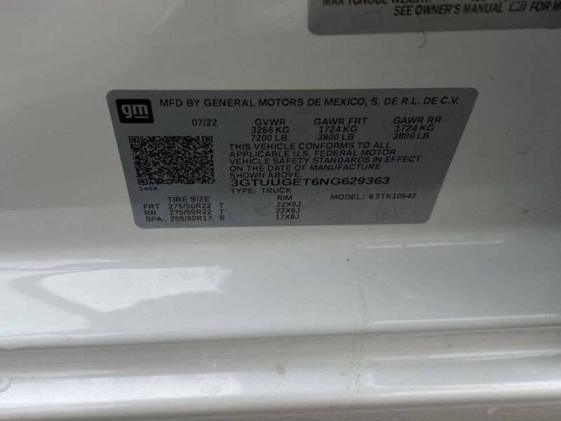 2022 GMC Sierra 1500