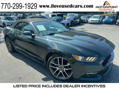 2016 Ford Mustang for sale at Motorpoint Roswell in Roswell GA