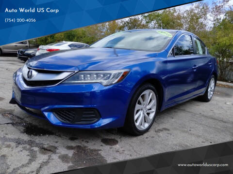 2018 Acura ILX for sale at Auto World US Corp in Plantation FL