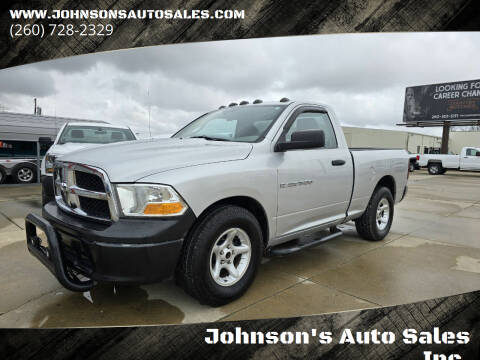 2011 RAM 1500 for sale at Johnson's Auto Sales Inc. in Decatur IN