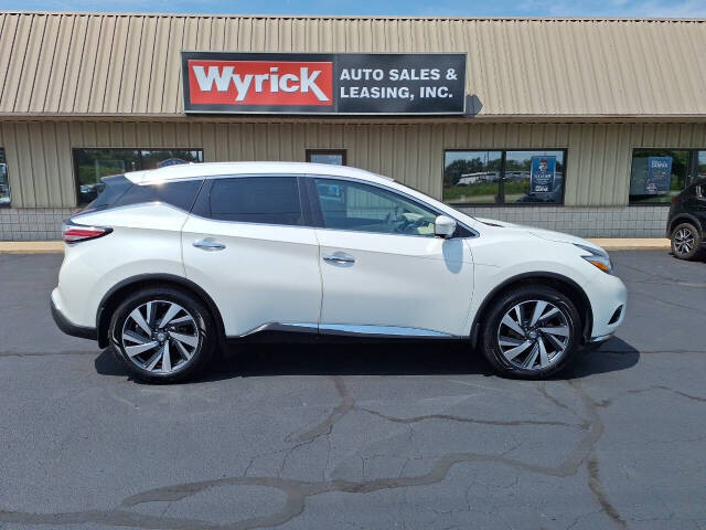 2015 Nissan Murano for sale at Wyrick Auto Sales & Leasing Inc in Holland, MI