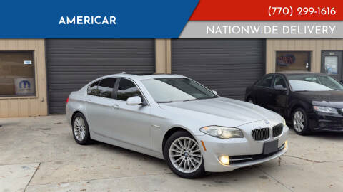 2011 BMW 5 Series for sale at Americar in Duluth GA