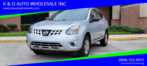 2013 Nissan Rogue for sale at K & O AUTO WHOLESALE INC in Jacksonville FL
