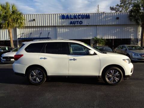 2018 Nissan Pathfinder for sale at BALKCUM AUTO INC in Wilmington NC