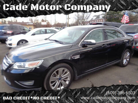 2012 Ford Taurus for sale at Cade Motor Company in Lawrence Township NJ