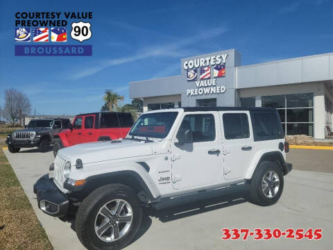 Jeep Wrangler Unlimited For Sale in Broussard, LA - Courtesy Value Highway  90