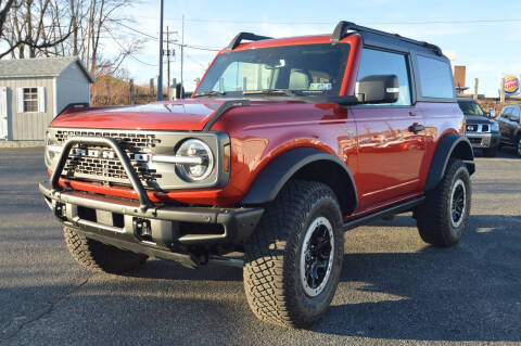 2022 Ford Bronco for sale at Hollern & Sons Auto Sales in Johnstown PA