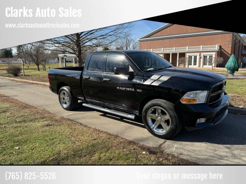 2012 RAM 1500 for sale at Clarks Auto Sales in Connersville IN