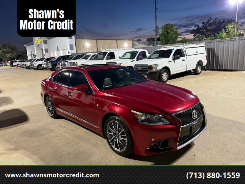 2013 Lexus LS 460 for sale at Shawn's Motor Credit in Houston TX