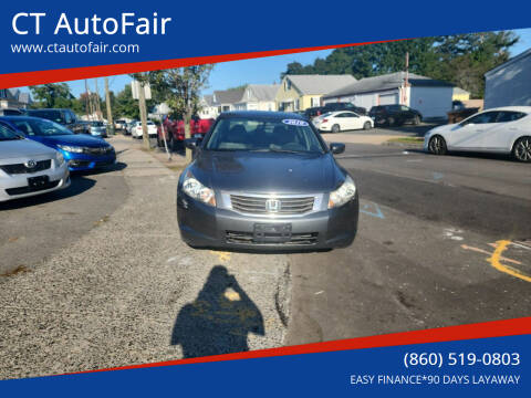 2010 Honda Accord for sale at CT AutoFair in West Hartford CT