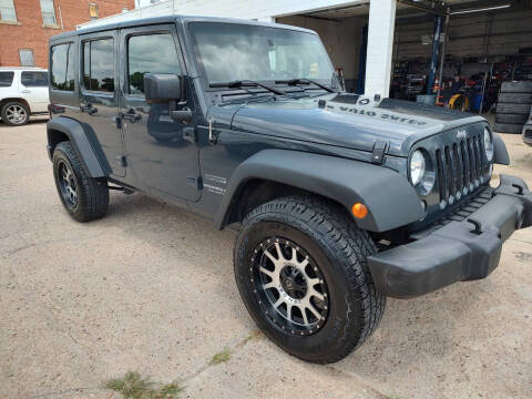 2017 Jeep Wrangler Unlimited for sale at Apex Auto Sales in Coldwater KS