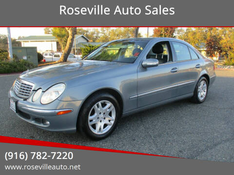 2006 Mercedes-Benz E-Class for sale at Roseville Auto Sales in Roseville CA