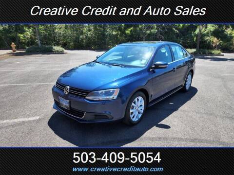 2014 Volkswagen Jetta for sale at Creative Credit & Auto Sales in Salem OR