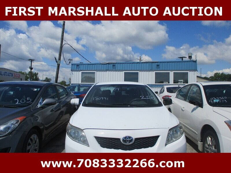 2009 Toyota Corolla for sale at First Marshall Auto Auction in Harvey IL