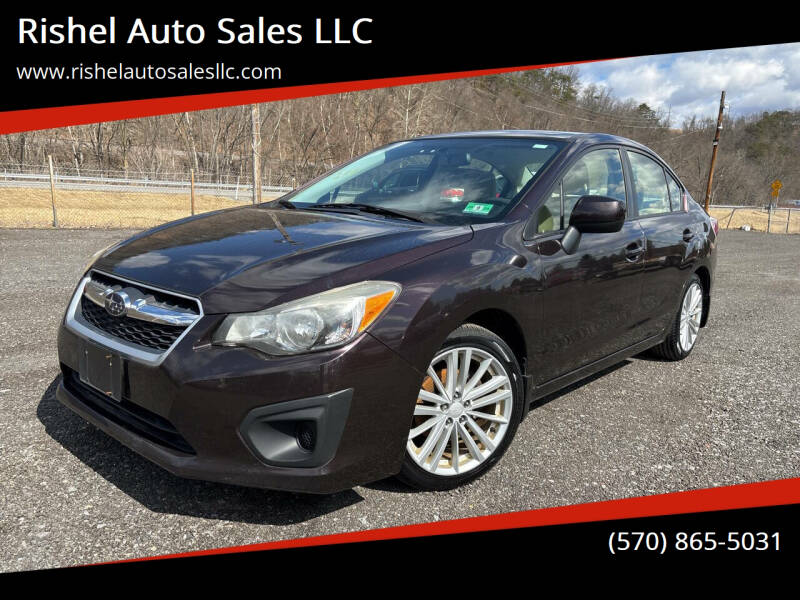 2012 Subaru Impreza for sale at Rishel Auto Sales LLC in Jersey Shore PA