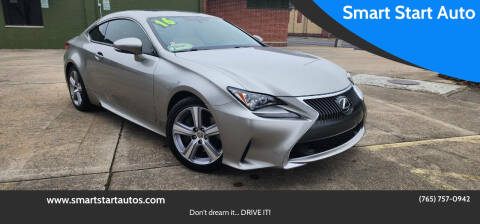 2016 Lexus RC 200t for sale at Smart Start Auto in Anderson IN