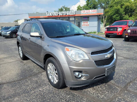 2010 Chevrolet Equinox for sale at Samford Auto Sales in Riverview MI