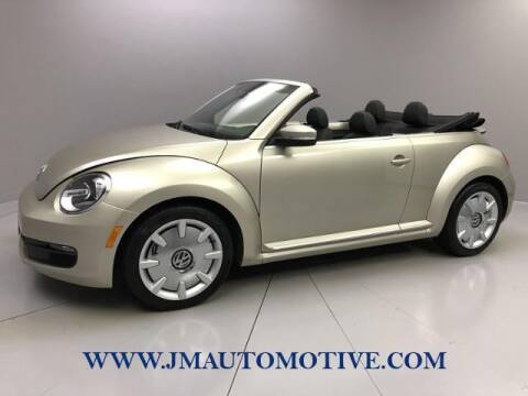 2015 Volkswagen Beetle Convertible for sale at J & M Automotive in Naugatuck CT