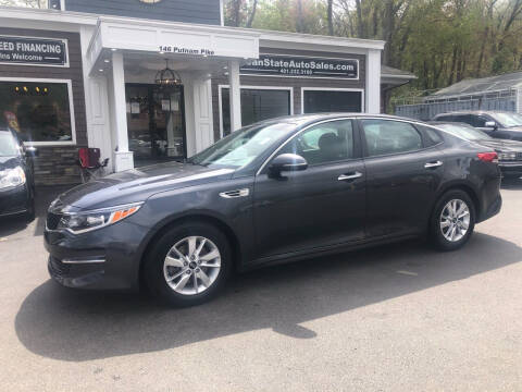 2016 Kia Optima for sale at Ocean State Auto Sales in Johnston RI
