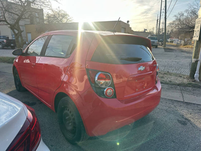 2016 Chevrolet Sonic LS Manual