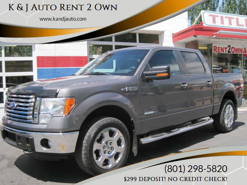 2012 Ford F-150 for sale at K & J Auto Rent 2 Own in Bountiful UT