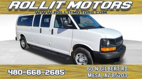 2015 Chevrolet Express for sale at Rollit Motors in Mesa AZ