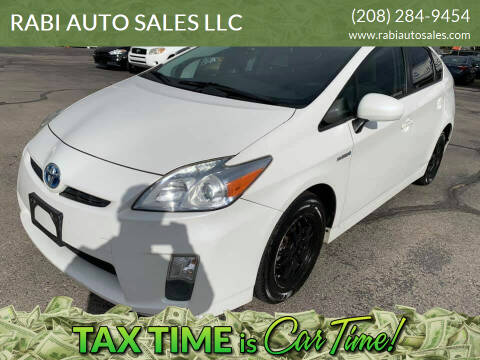 2010 Toyota Prius for sale at RABI AUTO SALES LLC in Garden City ID