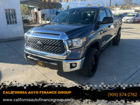 2018 Toyota Tundra for sale at CALIFORNIA AUTO FINANCE GROUP in Fontana CA