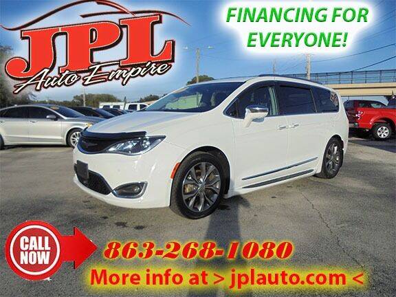 2017 Chrysler Pacifica for sale at JPL AUTO EMPIRE INC. in Lake Alfred FL