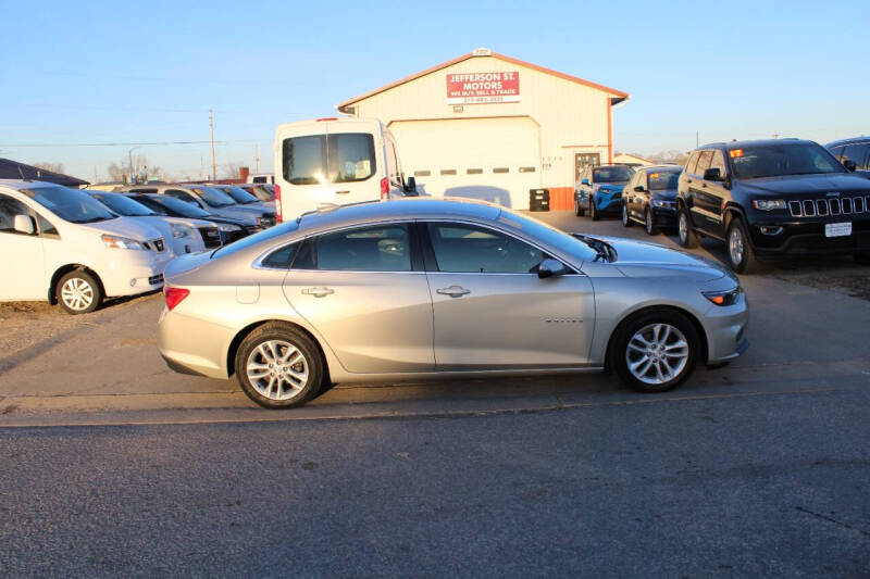 2016 Chevrolet Malibu for sale at Jefferson St Motors in Waterloo IA