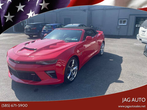 2016 Chevrolet Camaro for sale at JAG AUTO in Webster NY