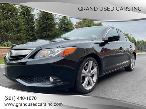 2013 Acura ILX for sale at GRAND USED CARS  INC in Little Ferry NJ