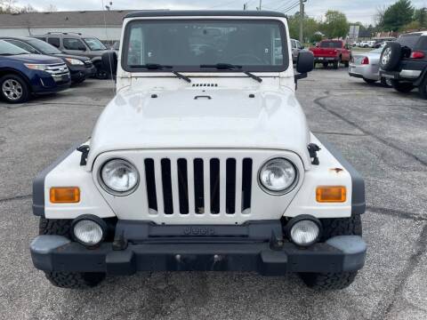 2004 Jeep Wrangler for sale at speedy auto sales in Indianapolis IN