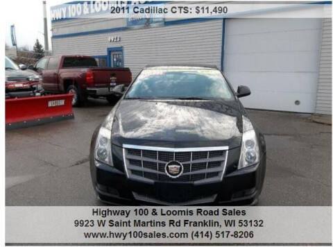 2011 Cadillac CTS for sale at Highway 100 & Loomis Road Sales in Franklin WI