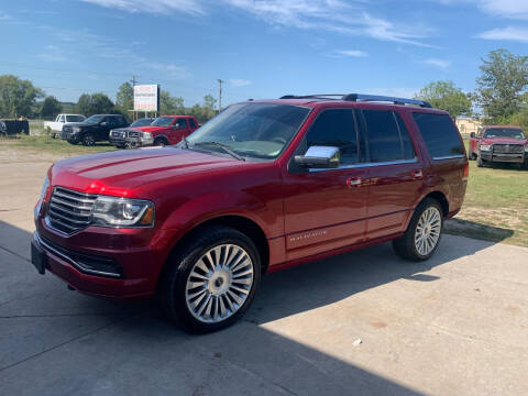 2015 Lincoln Navigator for sale at Superior Used Cars LLC in Claremore OK