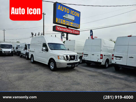 2019 Nissan NV for sale at Auto Icon in Houston TX
