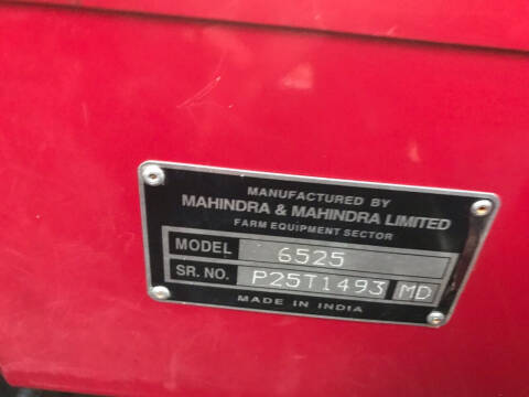 2013 Mahindra 6525