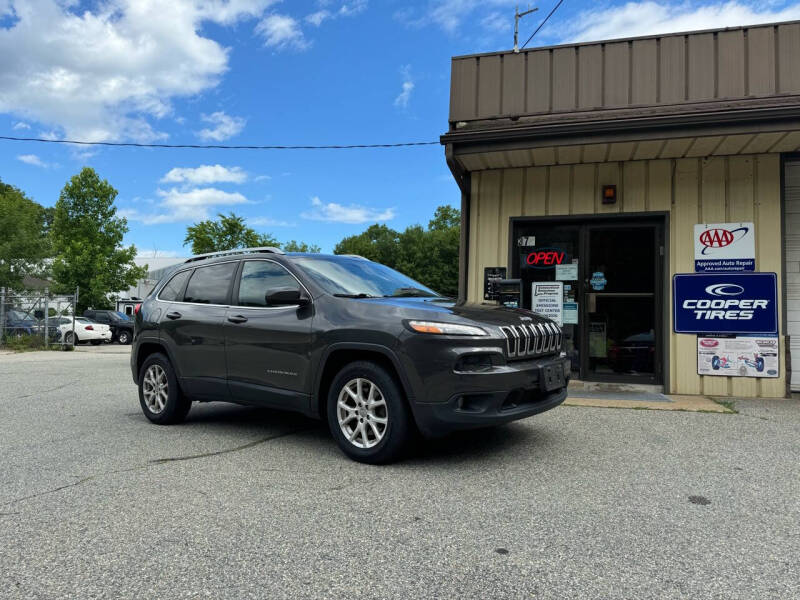 2016 Jeep Cherokee for sale at Desmond's Auto Sales in Colchester CT