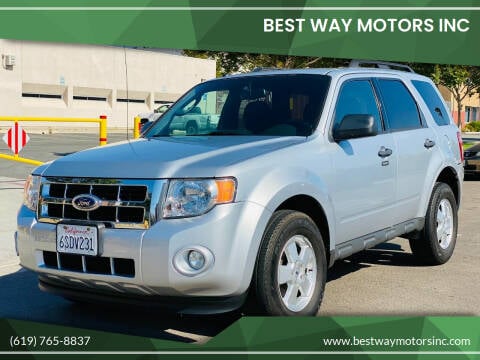 2011 Ford Escape for sale at BEST WAY MOTORS INC in San Diego CA