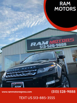 2012 Land Rover Range Rover Evoque for sale at RAM MOTORS in Cincinnati OH