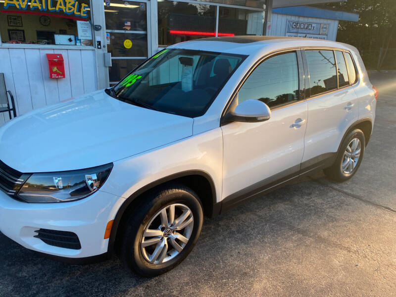 2012 Volkswagen Tiguan for sale at TOP OF THE LINE AUTO SALES in Fayetteville NC
