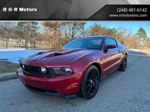 2010 Ford Mustang for sale at R & R Motors in Waterford MI