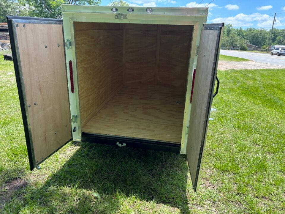 2024 South River Enclosed Cargo Trailer 5x8 for sale at Cross Resurrection Golf Carts and Trailers in Rincon, GA