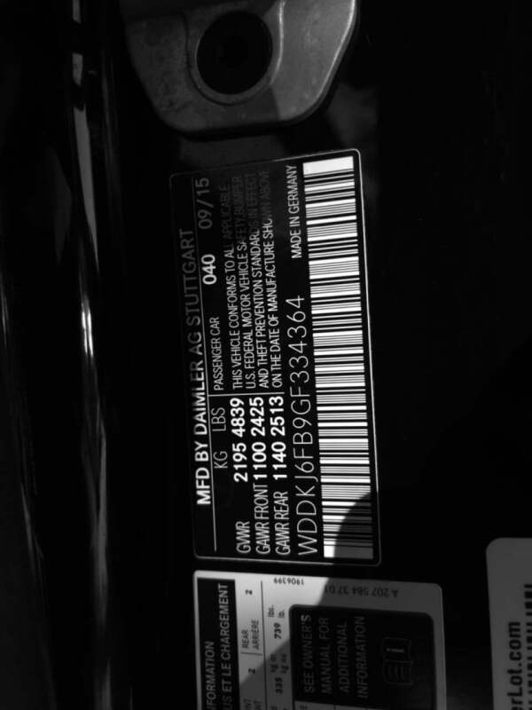 2016 Mercedes-Benz E-Class E 400